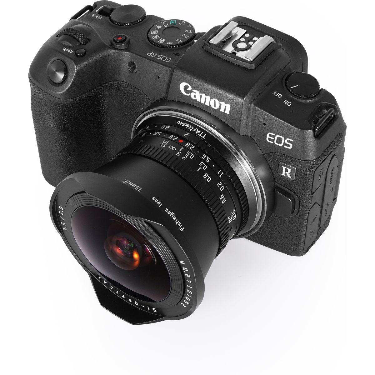 TTArtisan 7.5mm f/2.0 Canon EOS-R-Mount | FullFrame Black